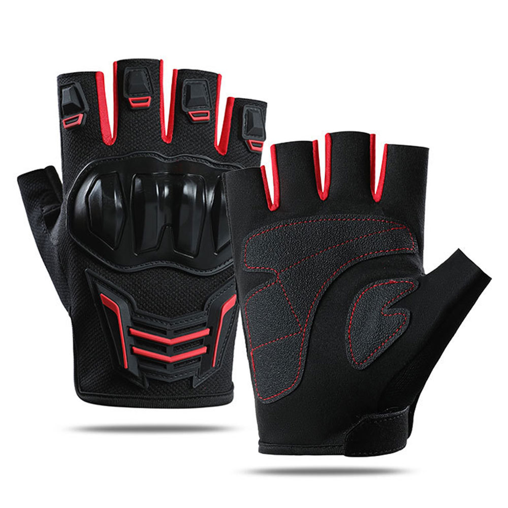 Cycling Gear Pas - Breathable Motorcycle Gloves Summer Half Finger