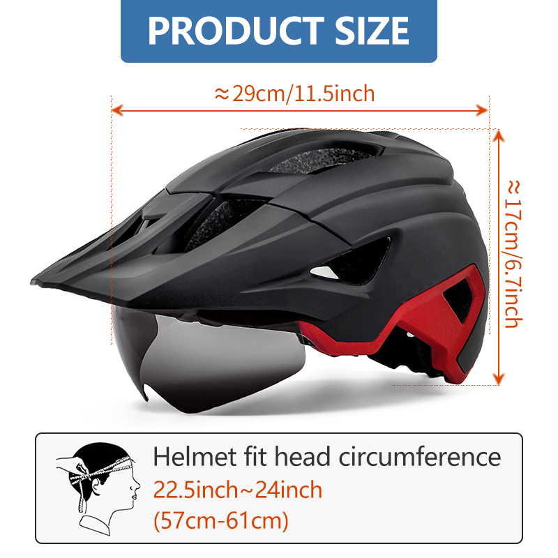 Cycling Gear Pas - Eastinear-light Cycling Helmet for Men and