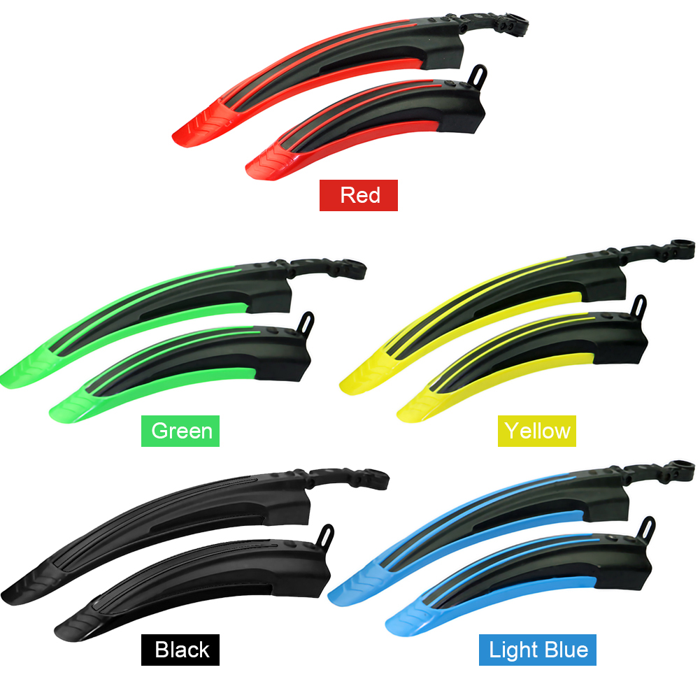 Bike Fender Set - 2Pcs Mountain Bike Mudguard Wings Cycling