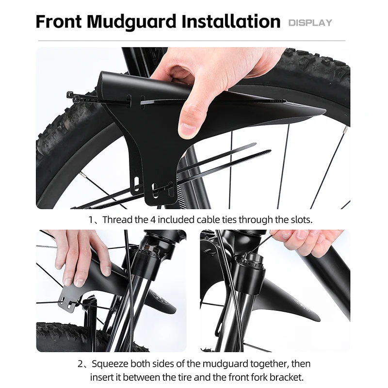 Bike Mudguard Set Front Rear F - Bike Fender Set review and price