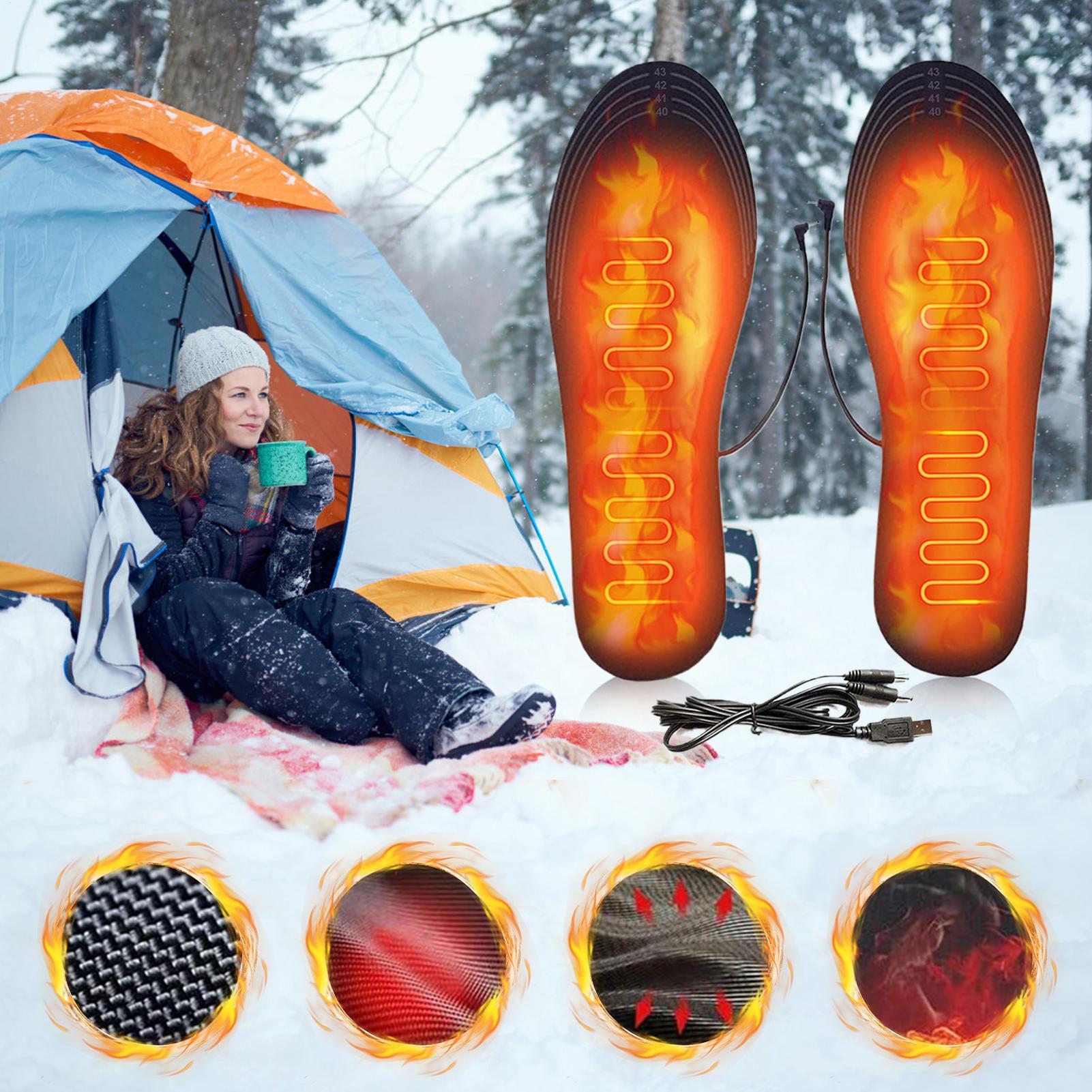 USB Heating Insoles Cuttable F - Cycling Shoe Insoles review and price