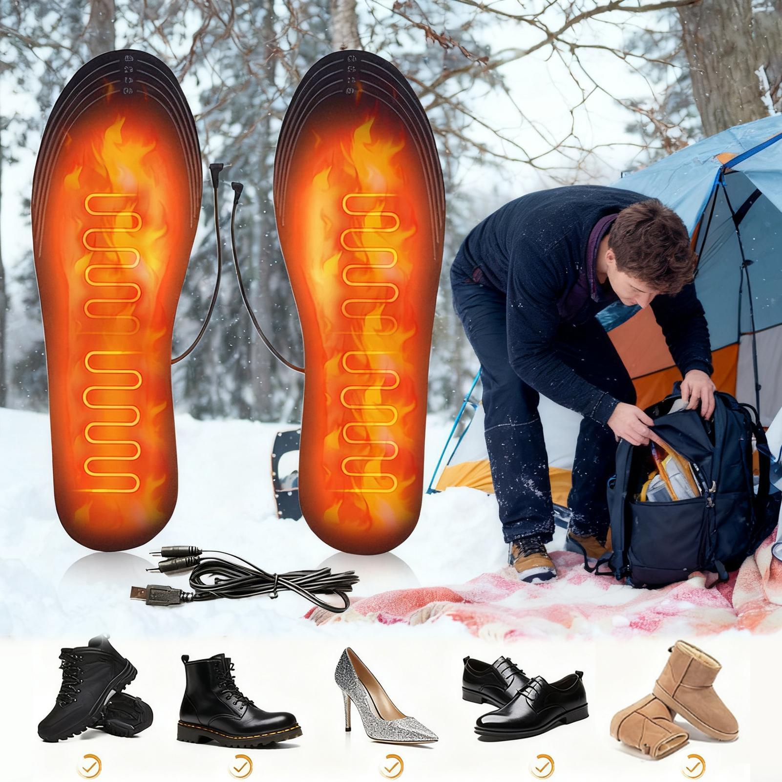 USB Heating Insoles Cuttable F - Cycling Shoe Insoles review and price