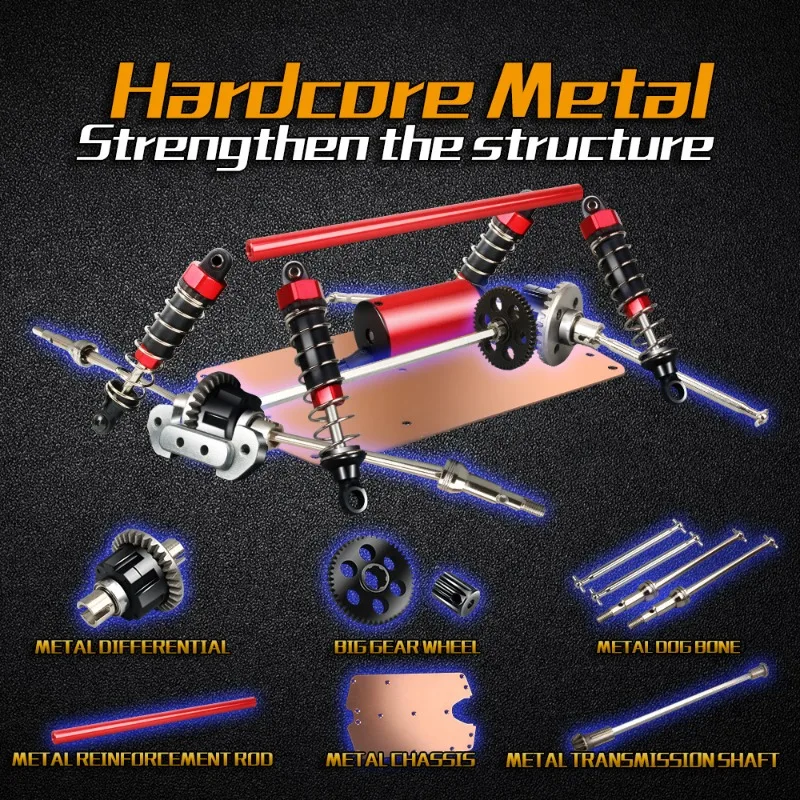 100km/h High-speed 4WD Rc Cars - Cycling Gear Rack review and price