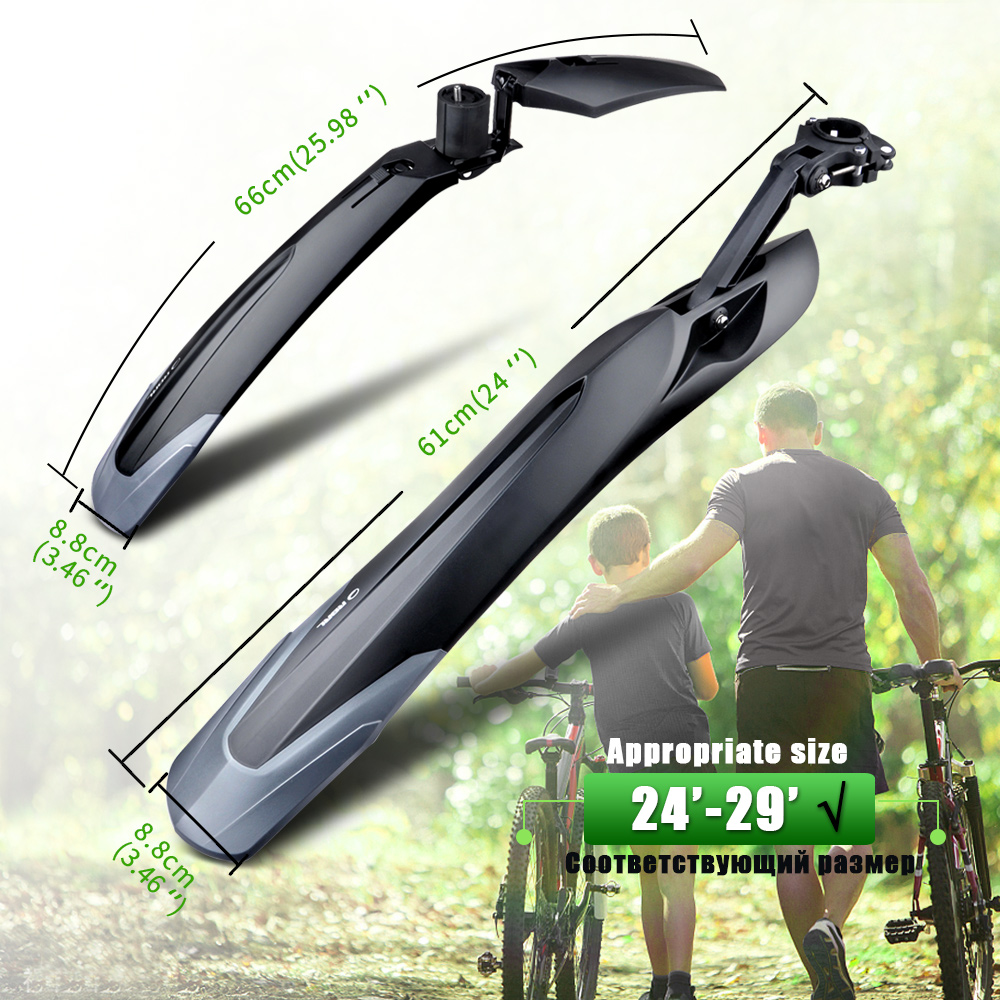 RBRL MTB Bicycle Mudguard Quic - Bike Fender Set review and price