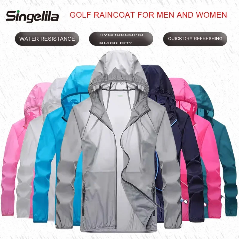 Golf Raincoat Lightweight Jack - Cycling Gear In Rain review and price