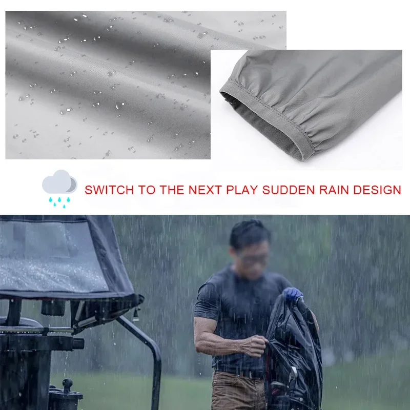 Golf Raincoat Lightweight Jack - Cycling Gear In Rain review and price