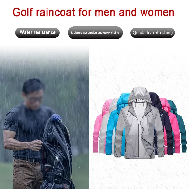 Golf Raincoat Lightweight Jack - Cycling Gear In Rain review and price