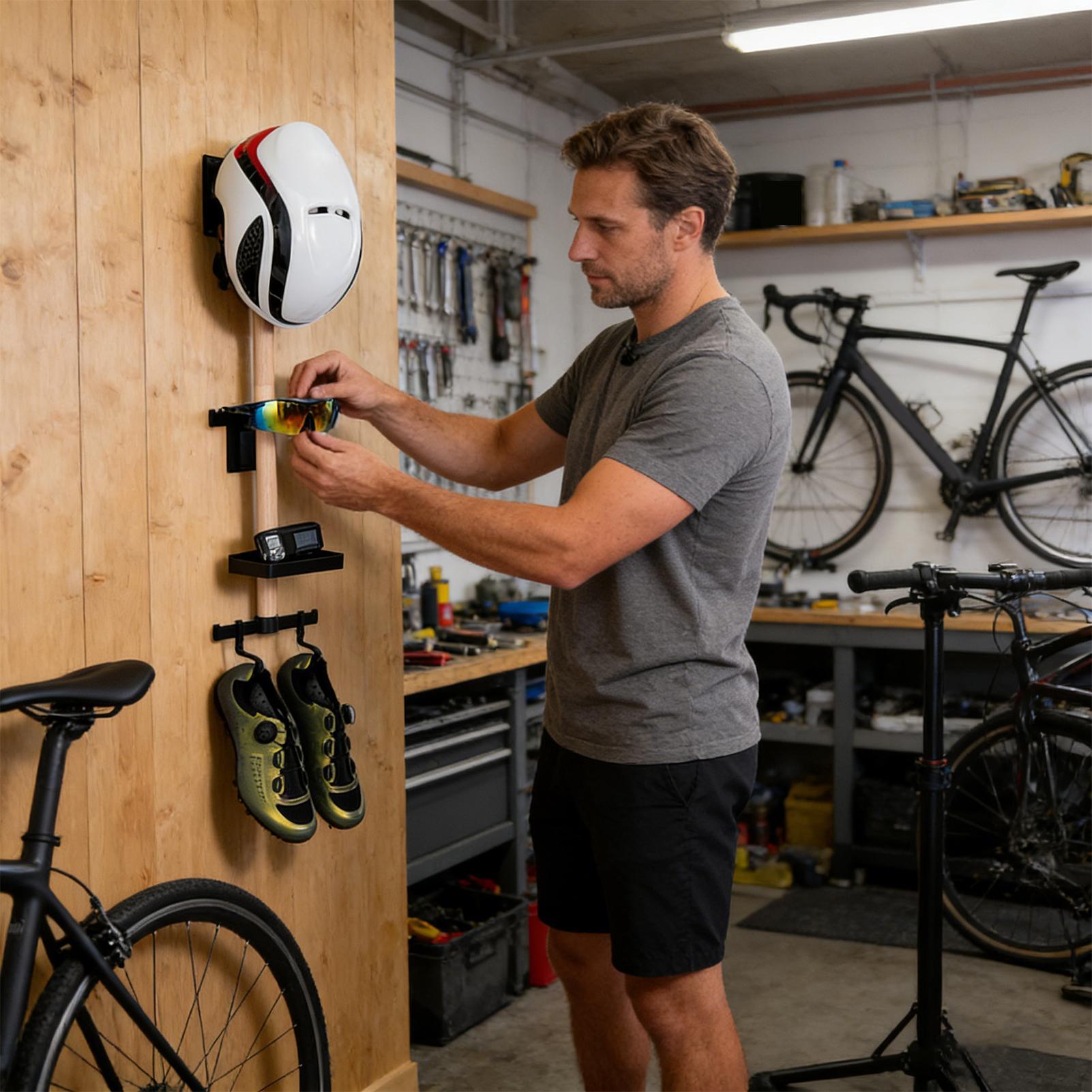 Vertical Cycling Gear Organize - Cycling Gear Organizer Wall review and price