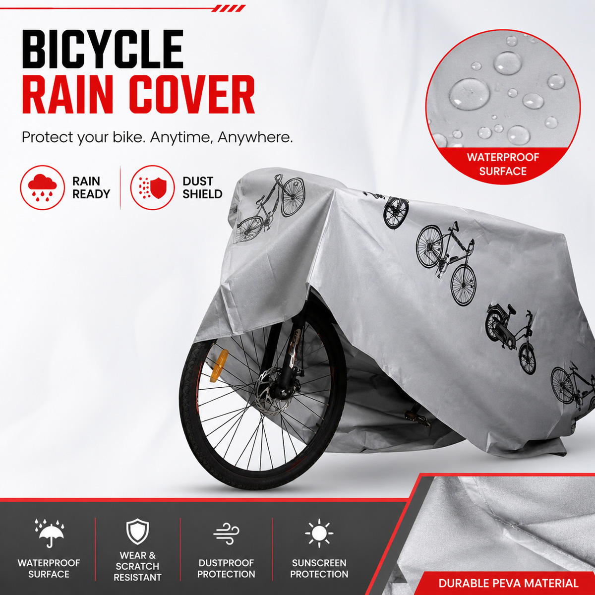 PINMOAP Universal Bicycle Rain - Cycling Gear In Rain review and price