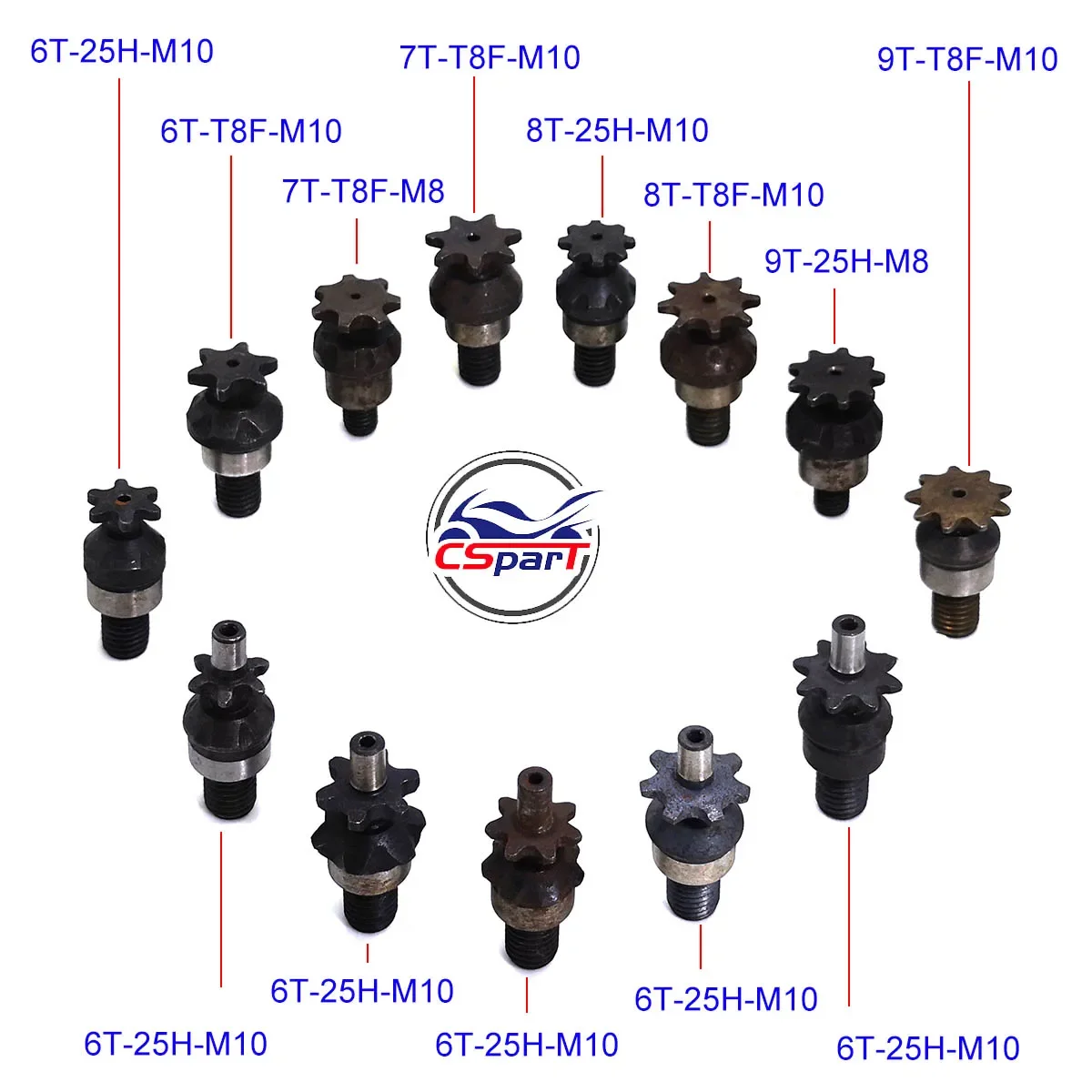 6T 7T 8T 9T 25H T8F M8 M10 Cha - Cycling Gear Rack review and price