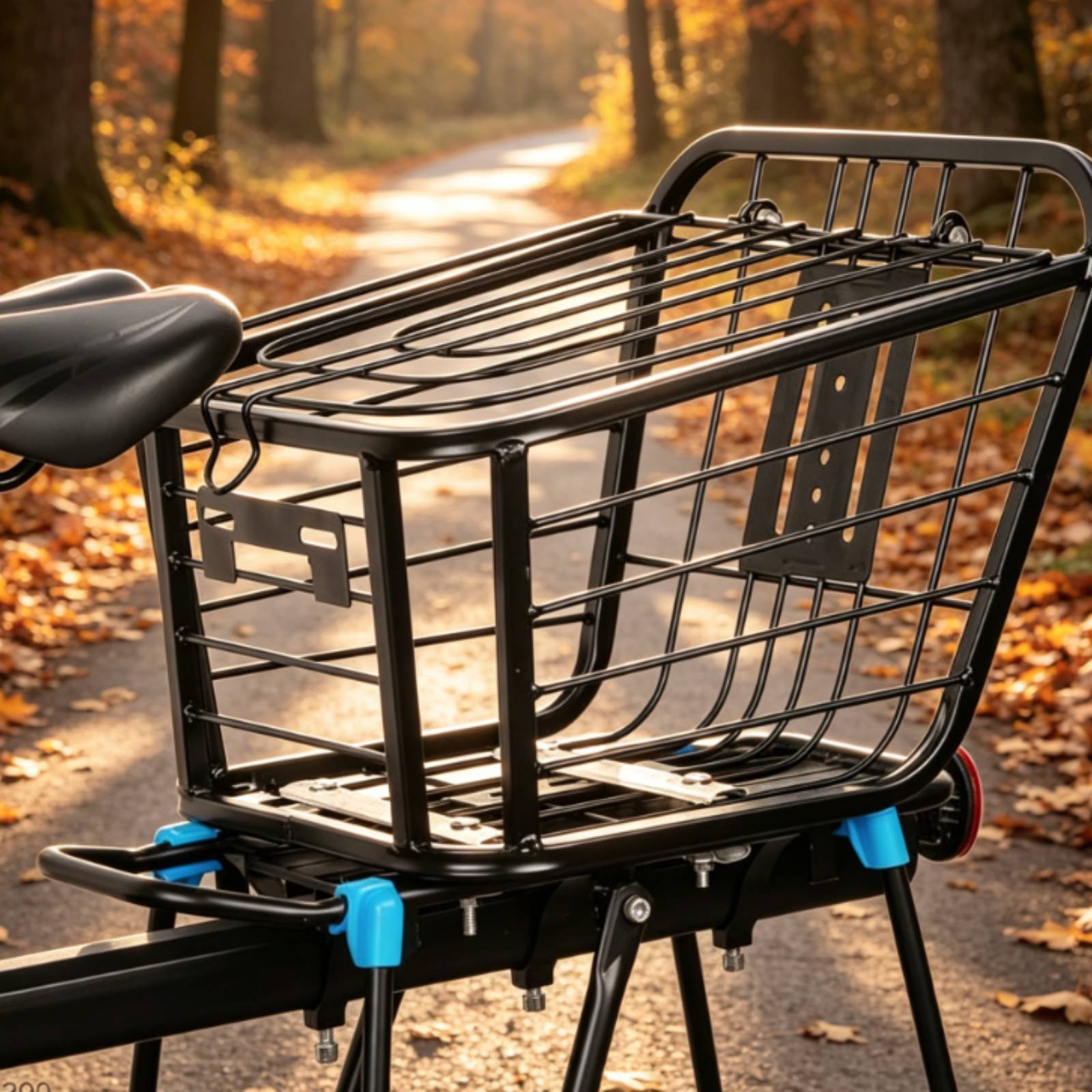 Folding Rear Bike Basket Folda - Cycling Gear Rack review and price