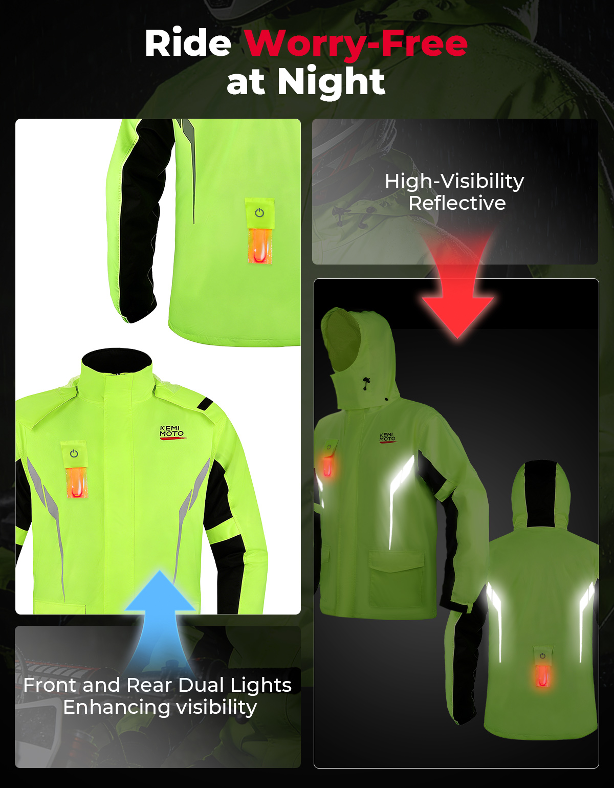 KEMIMOTO Unisex Waterproof Rai - Cycling Gear In Rain review and price
