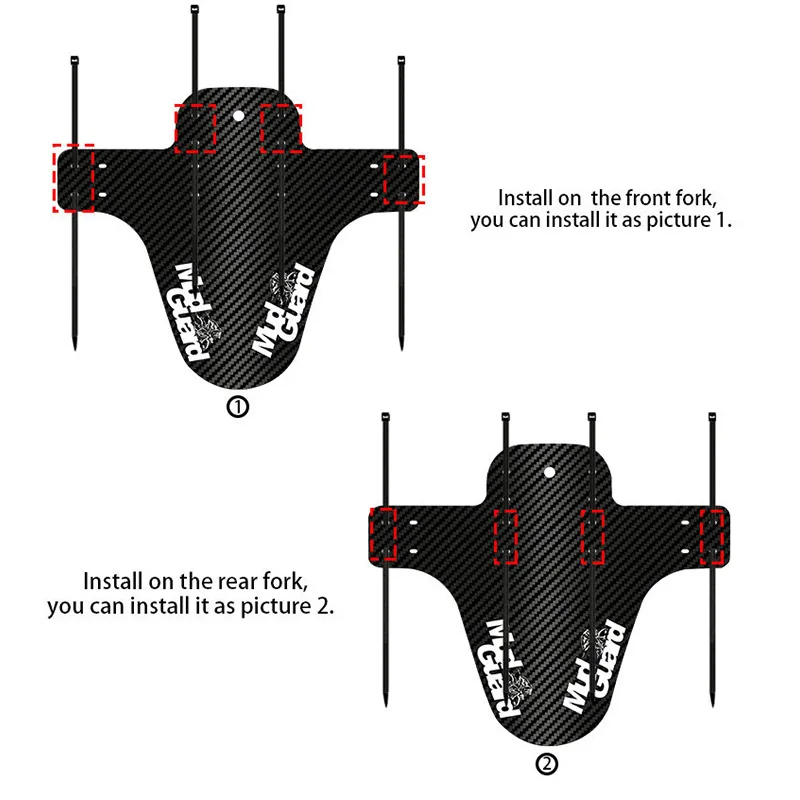 1 Piece Bike Fenders Front/Rea - Bike Fender Set review and price