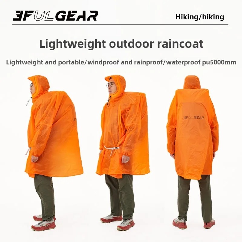 Ultralight Rain Poncho 3F UL G - Cycling Gear In Rain review and price