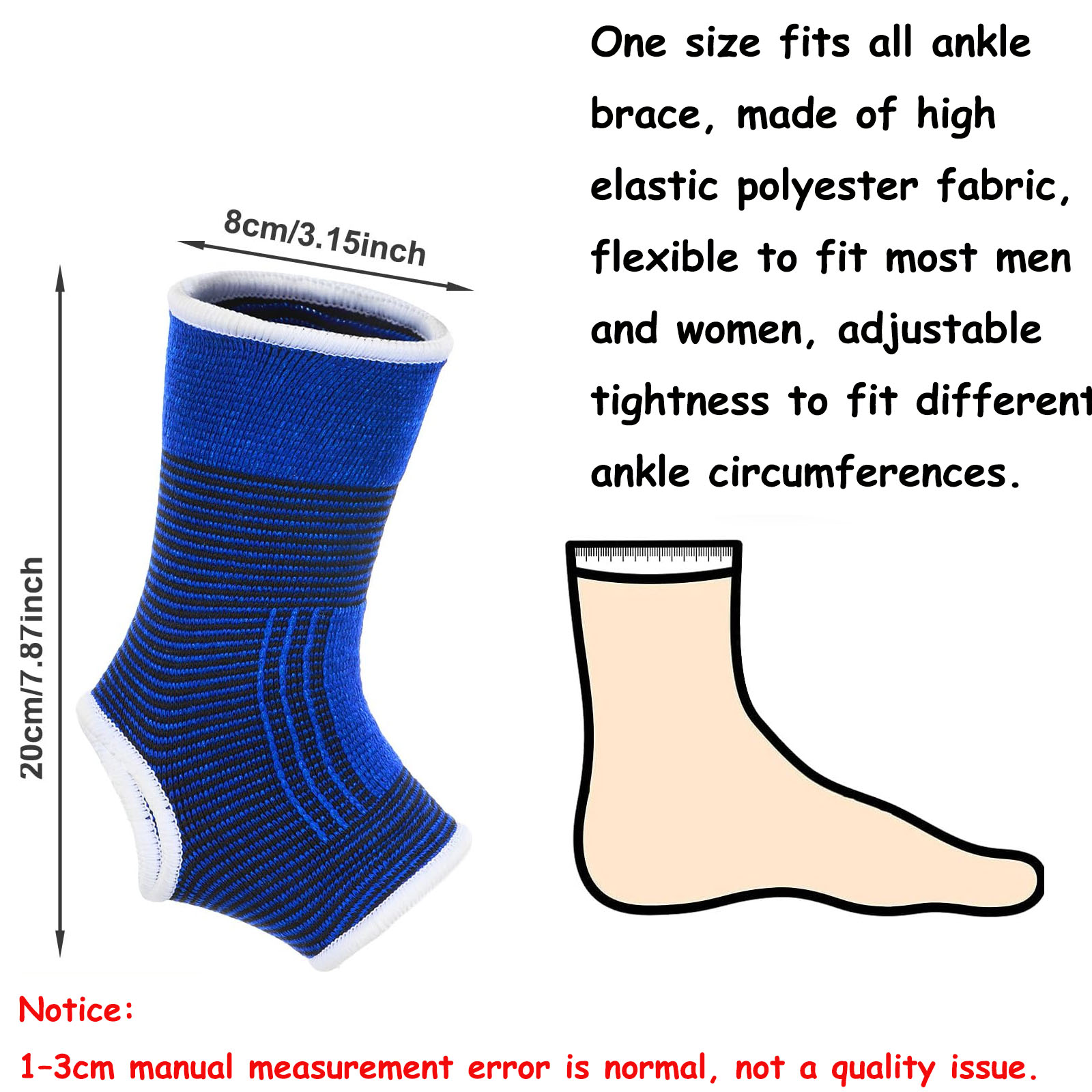 1 Pair of One Size Elastic Bre - Cycling Gear Used review and price