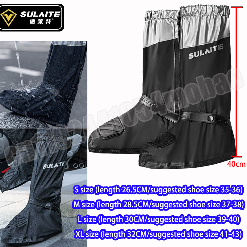 SULAITE Motorcycle Rain Boots  - Cycling Gear In Rain review and price